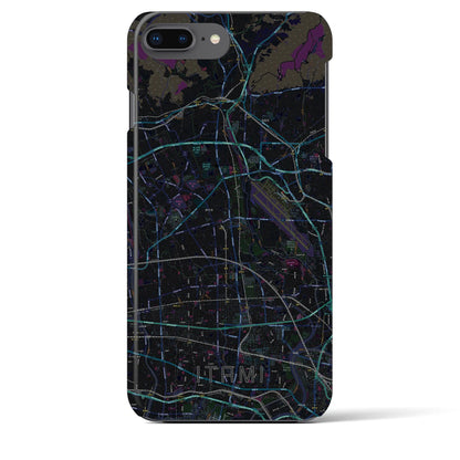 【伊丹（兵庫県）】地図柄iPhoneケース（バックカバータイプ）