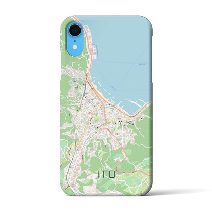 【伊東（静岡県）】地図柄iPhoneケース（バックカバータイプ）