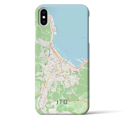 【伊東（静岡県）】地図柄iPhoneケース（バックカバータイプ）