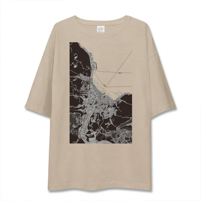 【伊東（静岡県）】地図柄ビッグシルエットTシャツ
