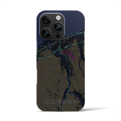 【糸魚川（新潟県）】地図柄iPhoneケース（バックカバータイプ）