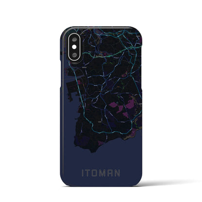 【糸満（沖縄県）】地図柄iPhoneケース（バックカバータイプ）