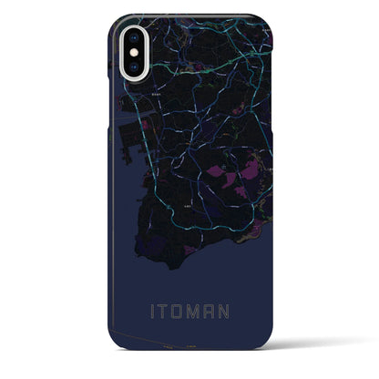 【糸満（沖縄県）】地図柄iPhoneケース（バックカバータイプ）