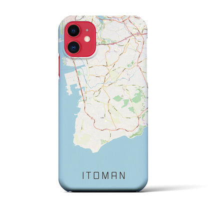 【糸満（沖縄県）】地図柄iPhoneケース（バックカバータイプ）