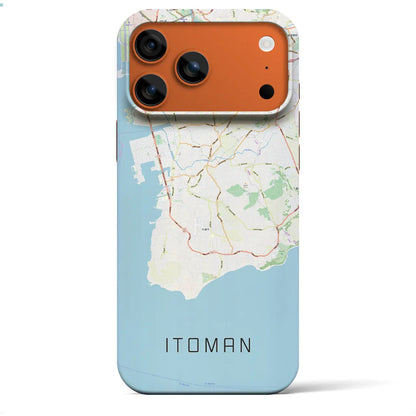 【糸満（沖縄県）】地図柄iPhoneケース（バックカバータイプ）