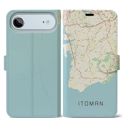 【糸満（沖縄県）】地図柄iPhoneケース（手帳タイプ）