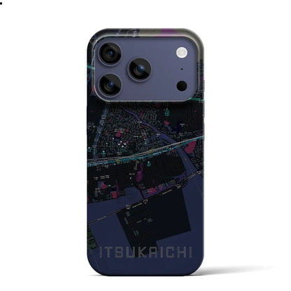 【五日市（広島県）】地図柄iPhoneケース（バックカバータイプ）