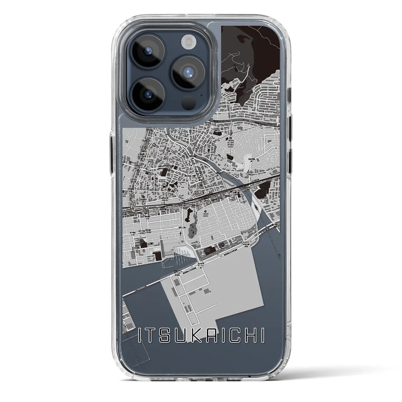 【五日市（広島県）】地図柄iPhoneケース（MagSafeタイプ）