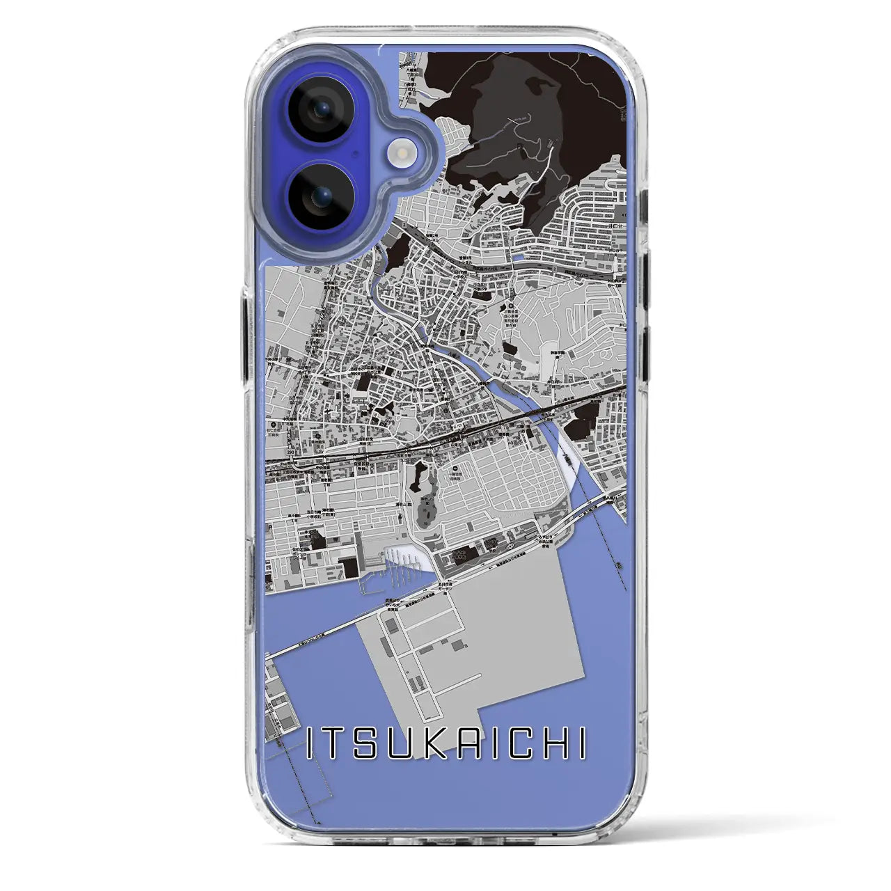 【五日市（広島県）】地図柄iPhoneケース（MagSafeタイプ）