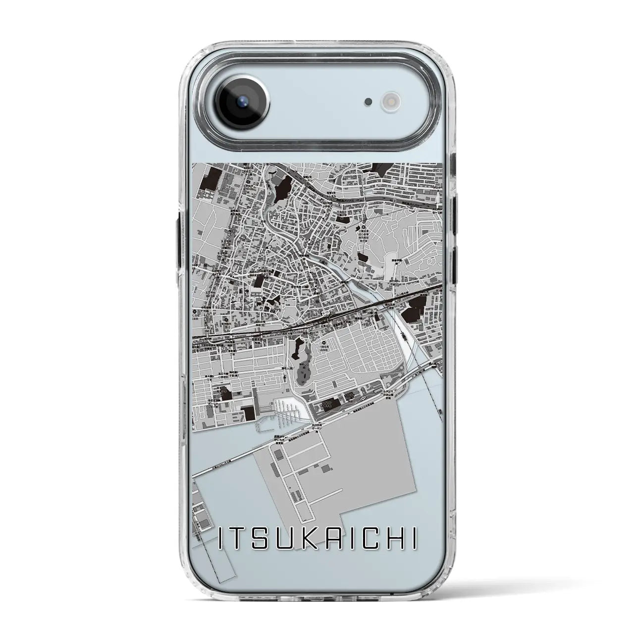 【五日市（広島県）】地図柄iPhoneケース（MagSafeタイプ）