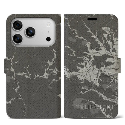 【五日市（東京都）】地図柄iPhoneケース（手帳タイプ）