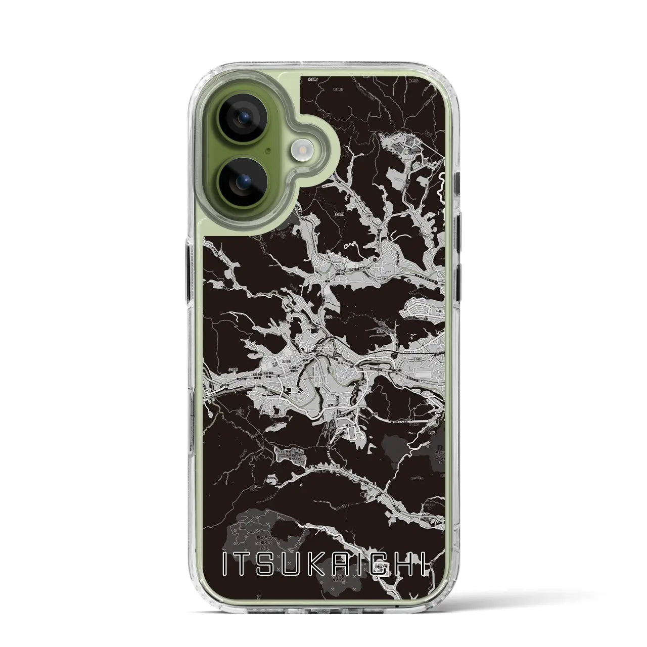 【五日市（東京都）】地図柄iPhoneケース（MagSafeタイプ）