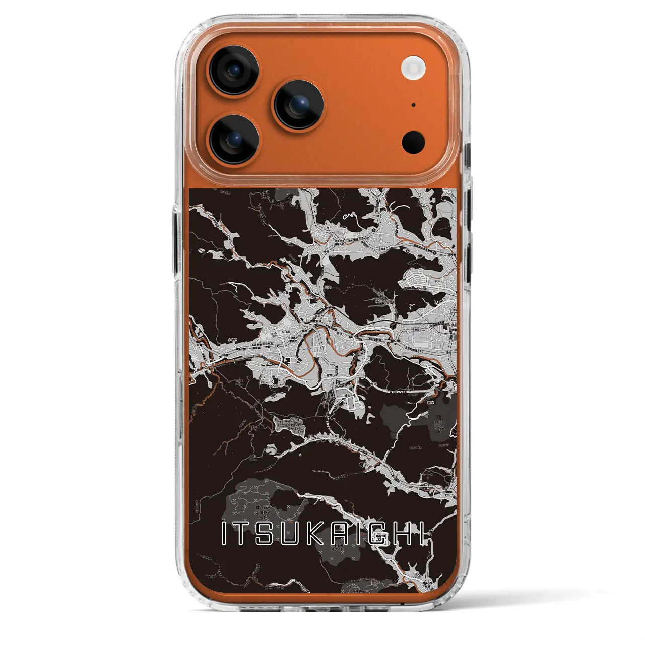 【五日市（東京都）】地図柄iPhoneケース（MagSafeタイプ）