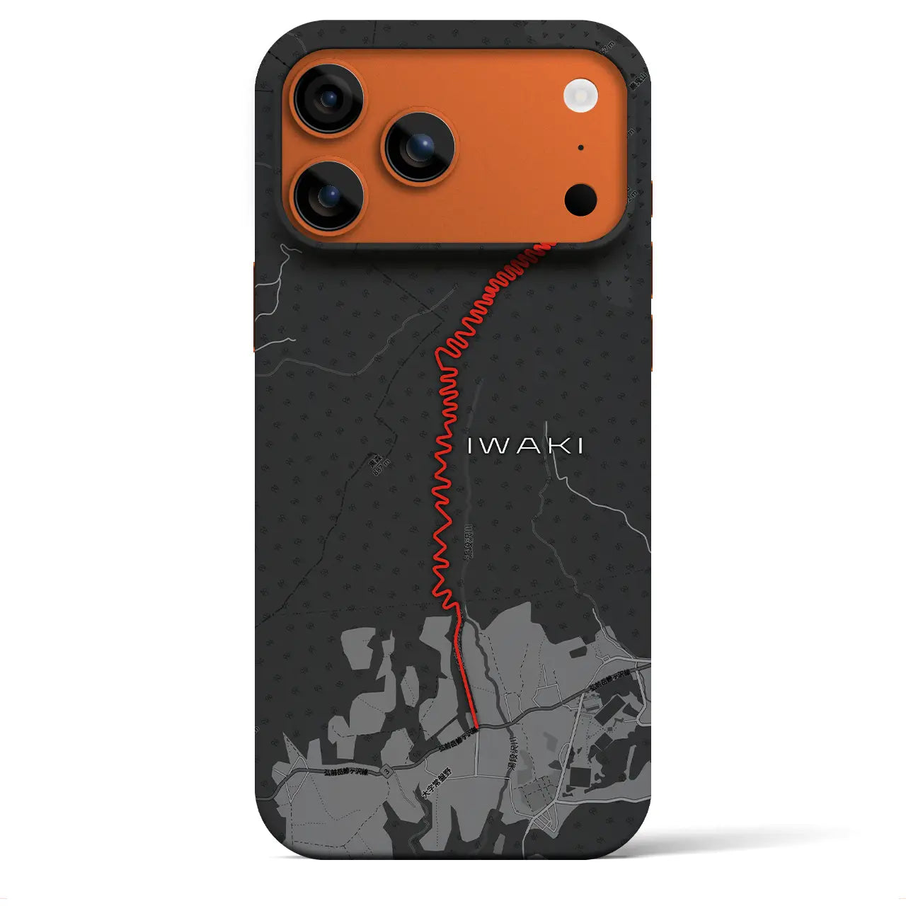 【岩木（青森県）】スカイラインiPhoneケース（バックカバータイプ）