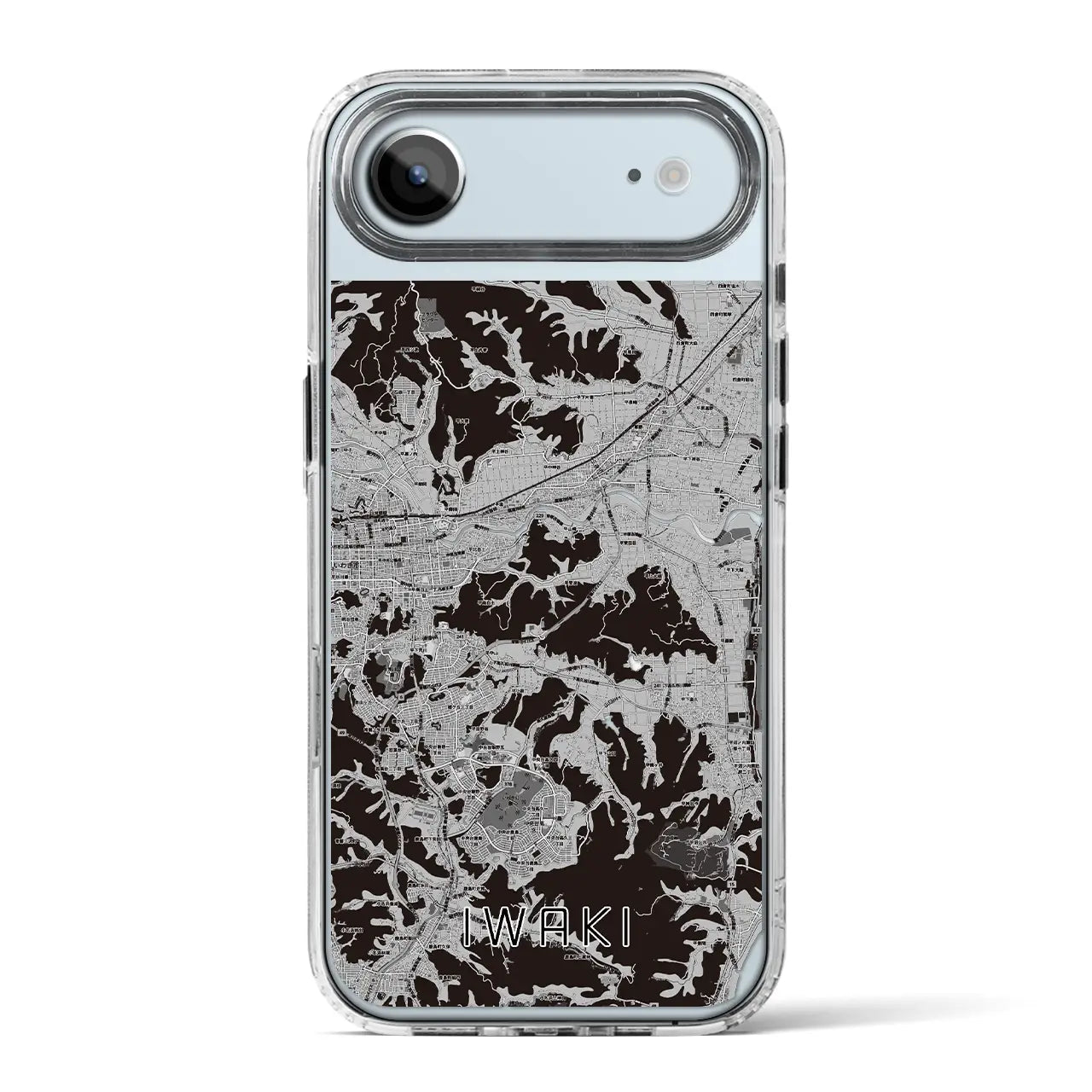 【いわき（福島県）】地図柄iPhoneケース（MagSafeタイプ）