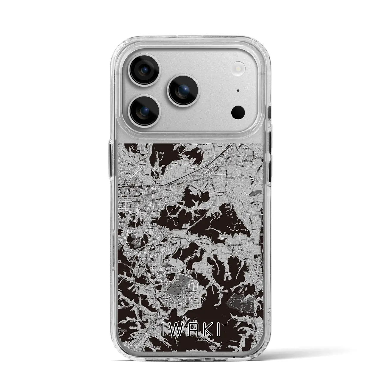 【いわき（福島県）】地図柄iPhoneケース（MagSafeタイプ）