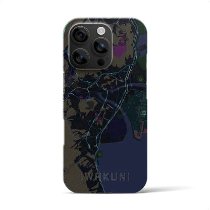 【岩国（山口県）】地図柄iPhoneケース（バックカバータイプ）