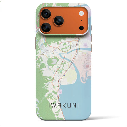 【岩国（山口県）】地図柄iPhoneケース（バックカバータイプ）