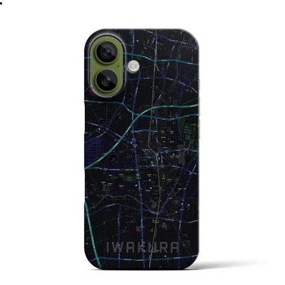 【岩倉（愛知県）】地図柄iPhoneケース（バックカバータイプ）