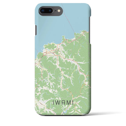 【岩美（鳥取県）】地図柄iPhoneケース（バックカバータイプ）