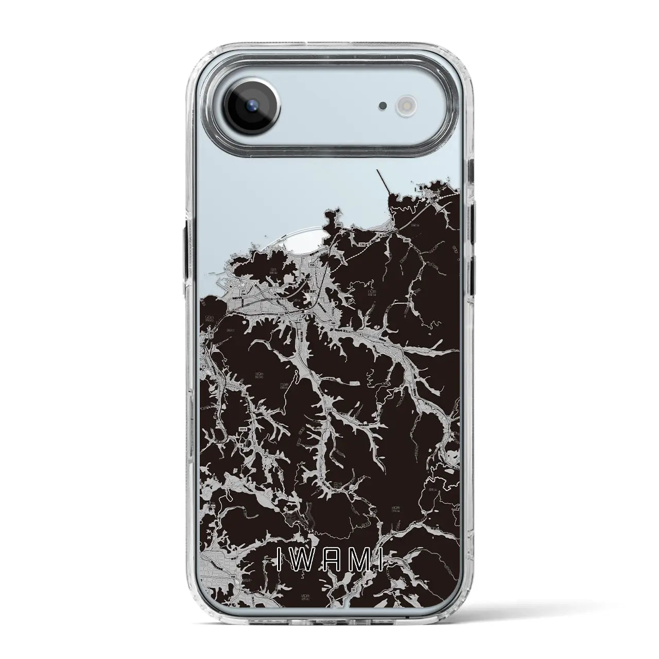 【岩美（鳥取県）】地図柄iPhoneケース（MagSafeタイプ）