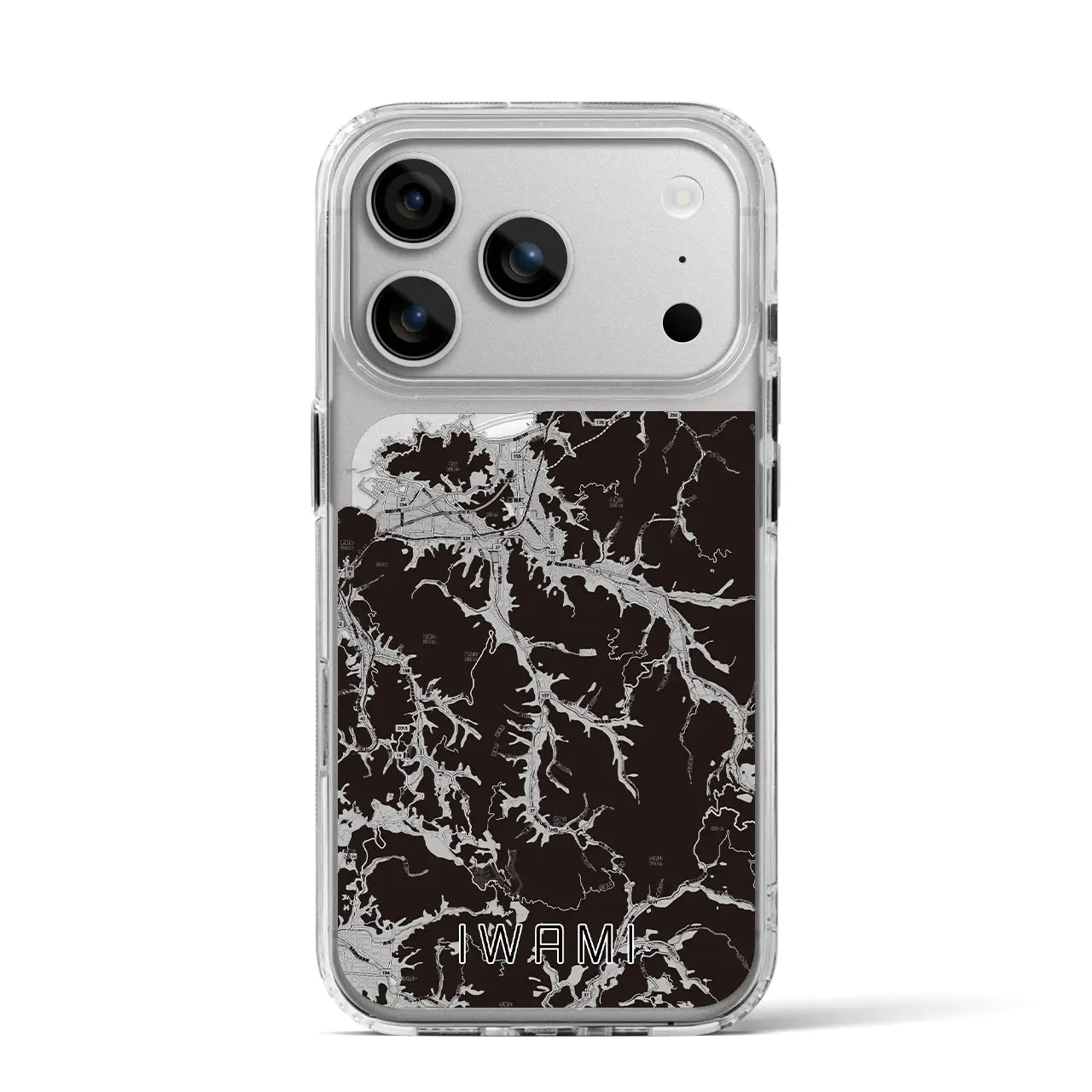 【岩美（鳥取県）】地図柄iPhoneケース（MagSafeタイプ）