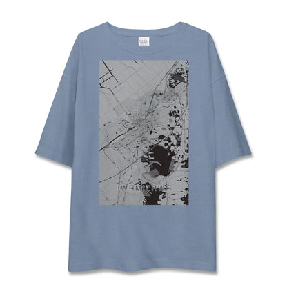 【岩見沢（北海道）】地図柄ビッグシルエットTシャツ