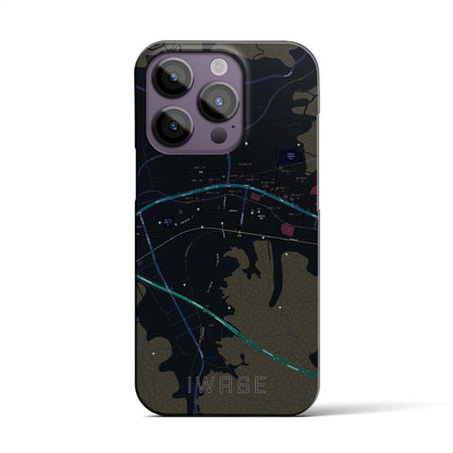 【岩瀬（茨城県）】地図柄iPhoneケース（バックカバータイプ）