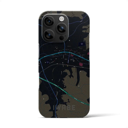 【岩瀬（茨城県）】地図柄iPhoneケース（バックカバータイプ）