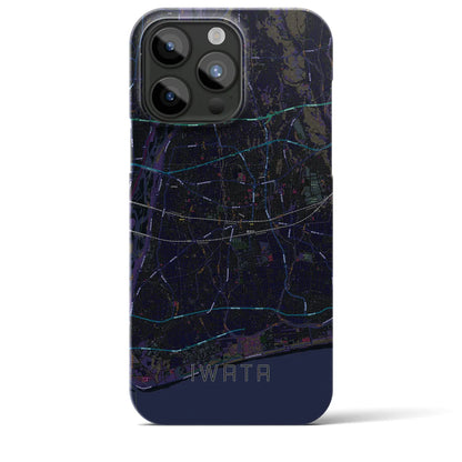 【磐田（静岡県）】地図柄iPhoneケース（バックカバータイプ）