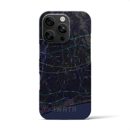 【磐田（静岡県）】地図柄iPhoneケース（バックカバータイプ）