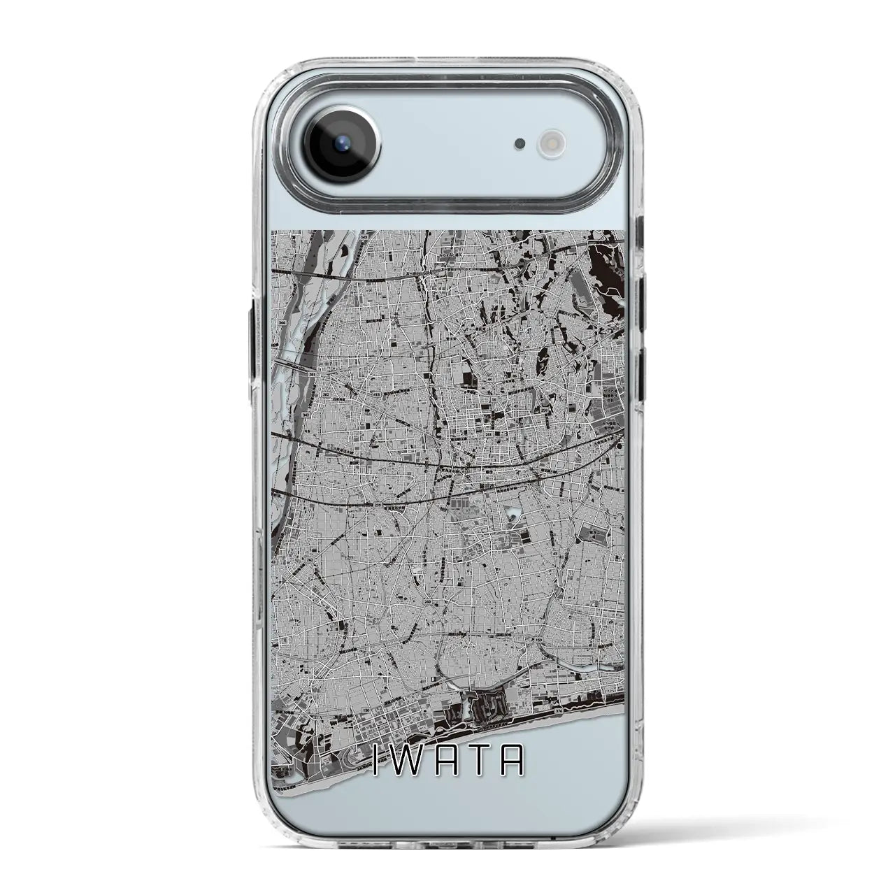 【磐田（静岡県）】地図柄iPhoneケース（MagSafeタイプ）