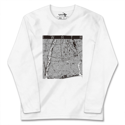 【磐田（静岡県）】地図柄ロングスリーブTシャツ