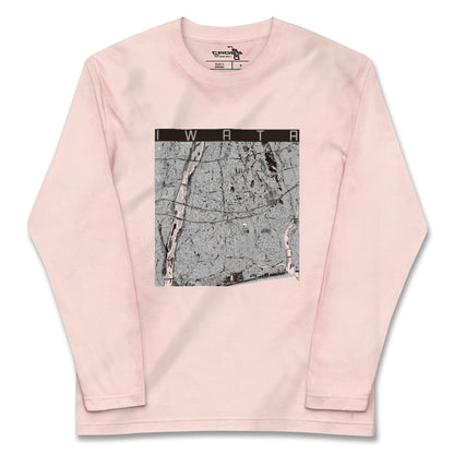 【磐田（静岡県）】地図柄ロングスリーブTシャツ