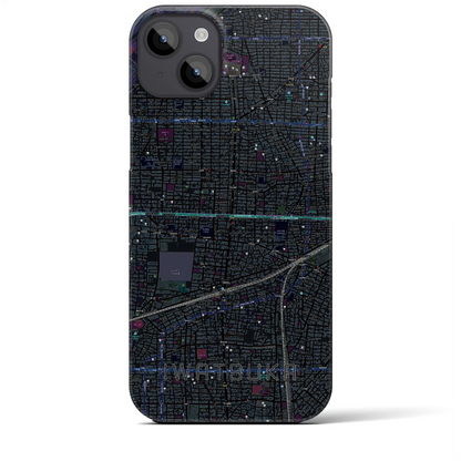 【岩塚（愛知県）】地図柄iPhoneケース（バックカバータイプ）