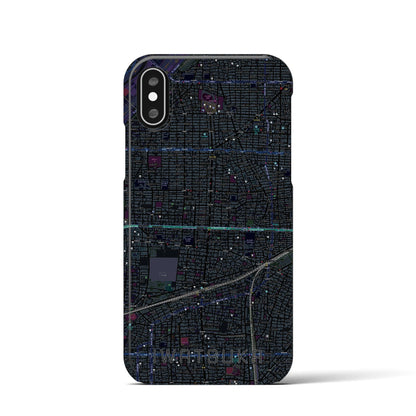 【岩塚（愛知県）】地図柄iPhoneケース（バックカバータイプ）