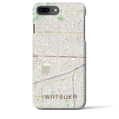 【岩塚（愛知県）】地図柄iPhoneケース（バックカバータイプ）