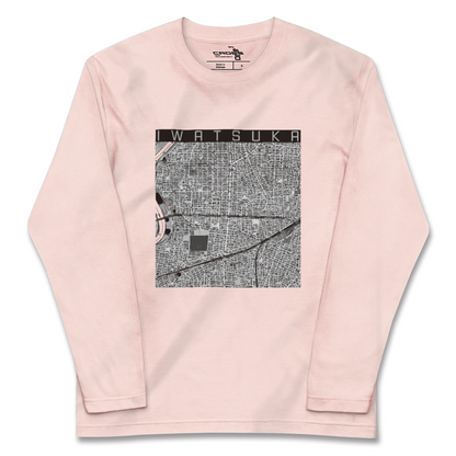 【岩塚（愛知県）】地図柄ロングスリーブTシャツ