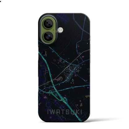 【岩槻（埼玉県）】地図柄iPhoneケース（バックカバータイプ）