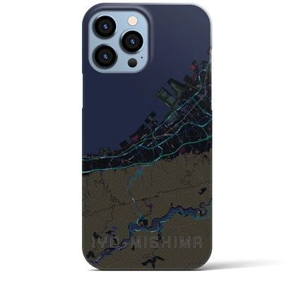 【伊予三島（愛媛県）】地図柄iPhoneケース（バックカバータイプ）