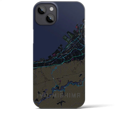 【伊予三島（愛媛県）】地図柄iPhoneケース（バックカバータイプ）