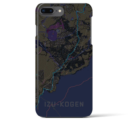 【伊豆高原（静岡県）】地図柄iPhoneケース（バックカバータイプ）