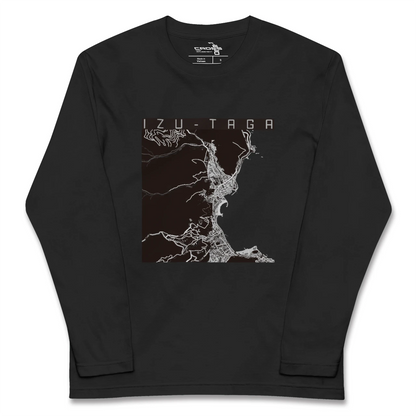 【伊豆多賀（静岡県）】地図柄ロングスリーブTシャツ