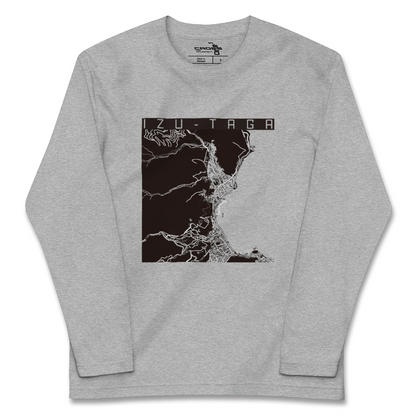 【伊豆多賀（静岡県）】地図柄ロングスリーブTシャツ