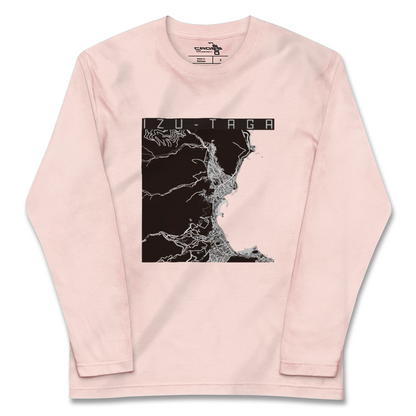 【伊豆多賀（静岡県）】地図柄ロングスリーブTシャツ