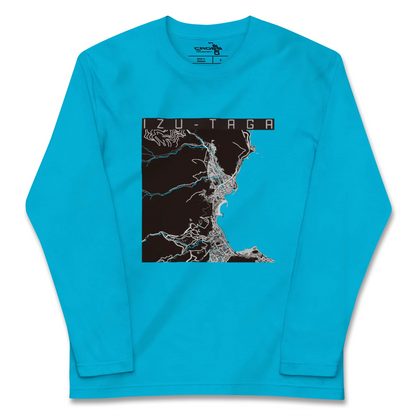 【伊豆多賀（静岡県）】地図柄ロングスリーブTシャツ