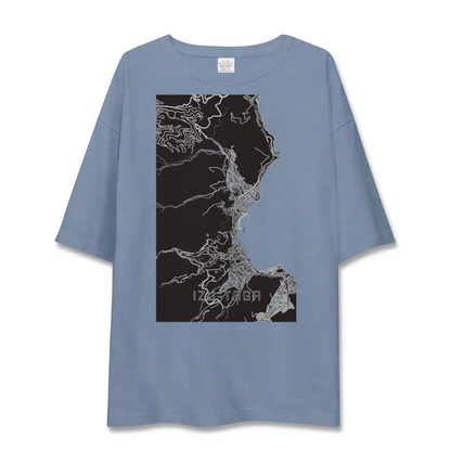 【伊豆多賀（静岡県）】地図柄ビッグシルエットTシャツ