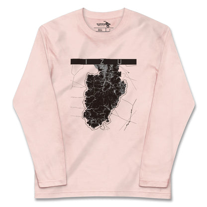 【伊豆2（静岡県）】地図柄ロングスリーブTシャツ