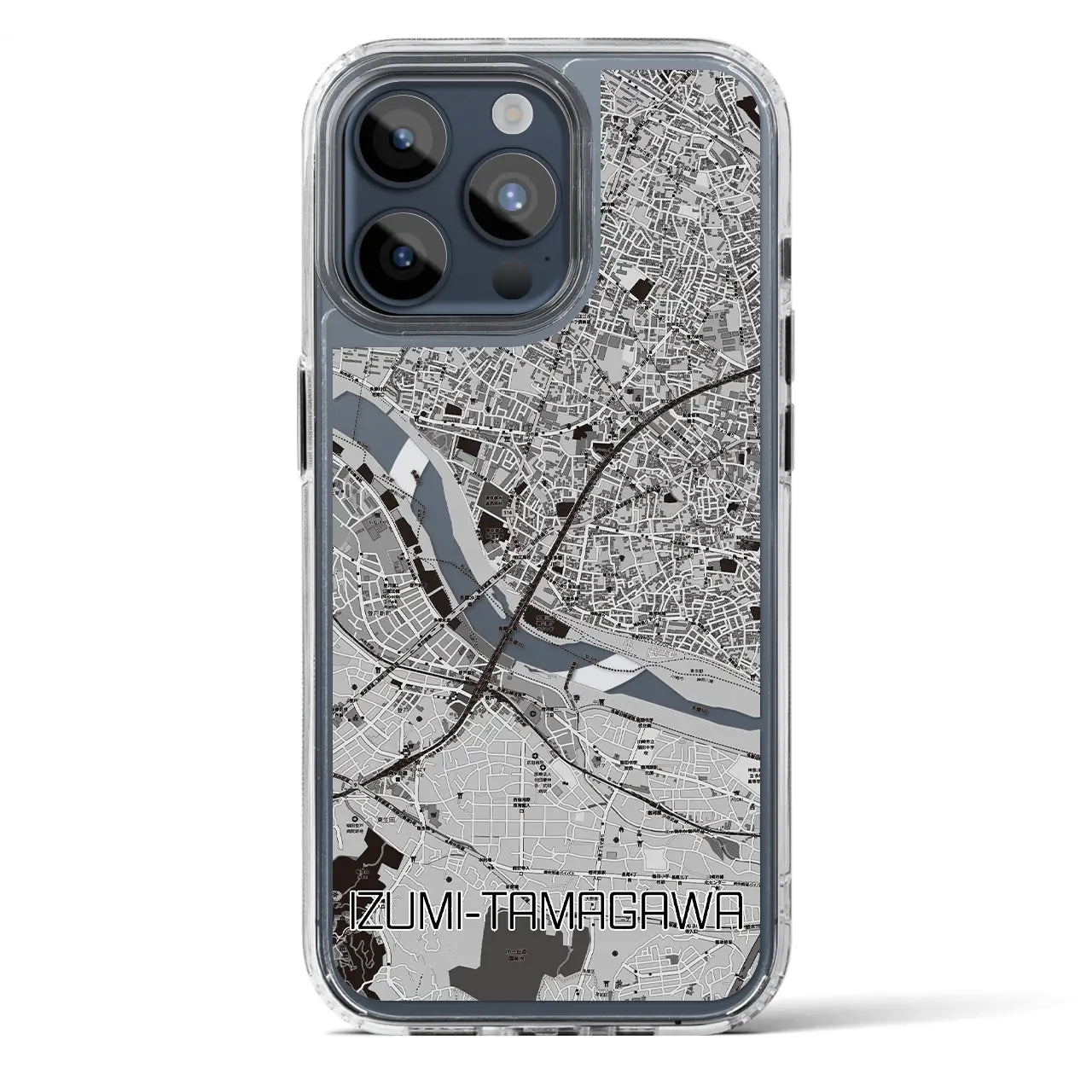 【和泉多摩川（東京都）】地図柄iPhoneケース（MagSafeタイプ）