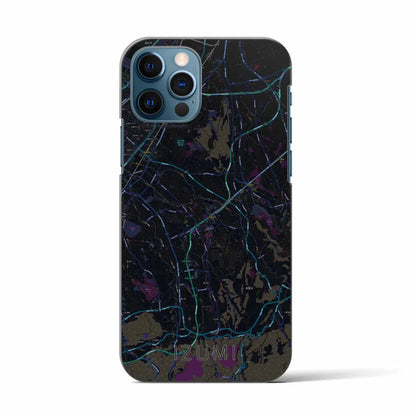 【和泉（大阪府）】地図柄iPhoneケース（バックカバータイプ）